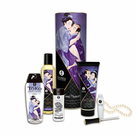 Shunga Carnal Pleasures Collection - Zestaw do masażu i pielęgnacji ciała Shunga Carnal Pleasures Collection - Zestaw do masażu i pielęgnacji ciała