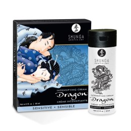 Shunga Dragon Cream Sensitive 60 ml - krem intymny dla par, wersja łagodna