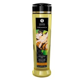 Shunga Massage Oil Organica Almond Sweetness 240ml - naturalny olejek do masażu