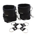 Sportsheets Hog Tie & Cuff Set - Zestaw do pozycji kołyskowej, regulowany