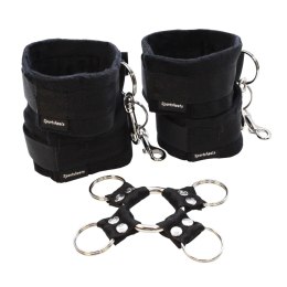 Sportsheets Hog Tie & Cuff Set - Zestaw do pozycji kołyskowej, regulowany