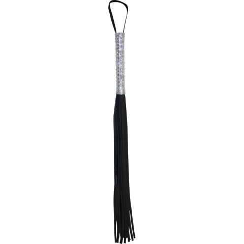 Sportsheets S&M Sparkle Flogger pejcz z błyszczącą rączką 79 cm Sportsheets S&M Sparkle Flogger pejcz z błyszczącą rączką 79 cm