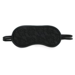 Sportsheets Sincerely Lace Blindfold delikatna maska na oczy czarna