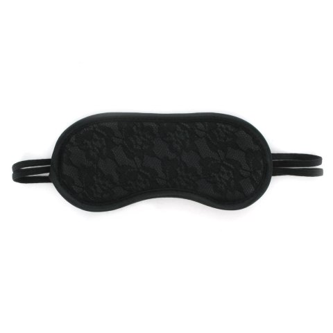 Sportsheets Sincerely Lace Blindfold delikatna maska na oczy czarna Sportsheets Sincerely Lace Blindfold delikatna maska na oczy czarna