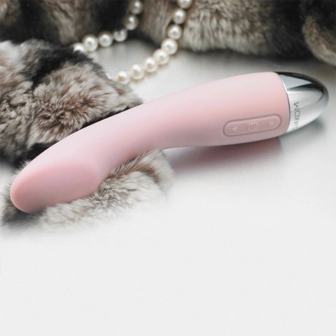 Svakom Amy Pale Pink - Masażer punktowy G, wodoodporny, silikonowy Svakom Amy Pale Pink - Masażer punktowy G, wodoodporny, silikonowy