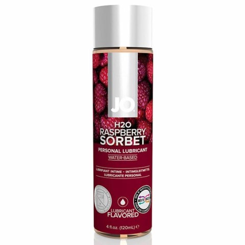 System JO H2O Lubricant Raspberry żel wodny smakowy 120 ml malina