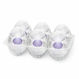 Tenga Egg Cloudy Zestaw 6 sztuk silikonowych nakładek intymnych