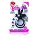 The Screaming O Ohare XL Black - silikonowy pierścień z 4 trybami pracy