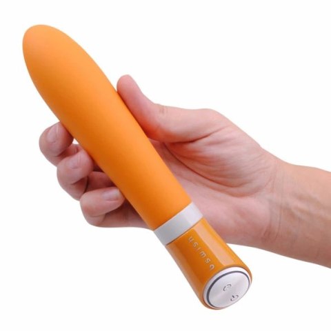 B Swish Bgood Deluxe Tangerine - model silikonowy, 6 programow, 17,8 cm B Swish Bgood Deluxe Tangerine - model silikonowy, 6 programow, 17,8 cm