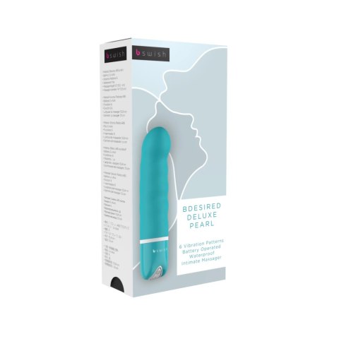 B Swish bdesired Deluxe Pearl Jade silikonowy, wodoodporny, 6 trybow B Swish bdesired Deluxe Pearl Jade silikonowy, wodoodporny, 6 trybow