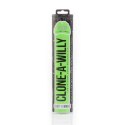 Clone A Willy Kit Glow-in-the-Dark Green - Zestaw do odlewu świecący zielony