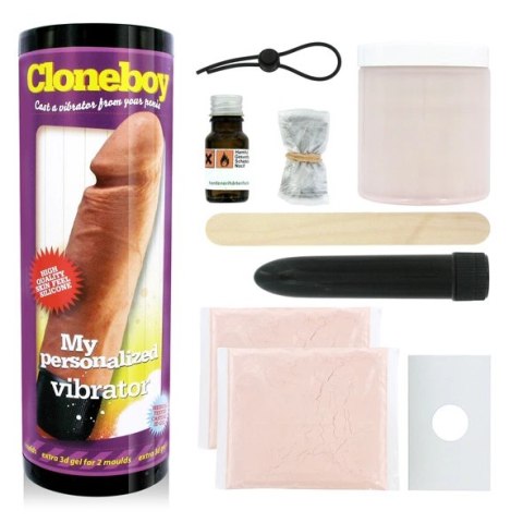 Cloneboy Vibrator Nude - Zestaw do samodzielnego tworzenia modelu z wibracją Cloneboy Vibrator Nude - Zestaw do samodzielnego tworzenia modelu z wibracją