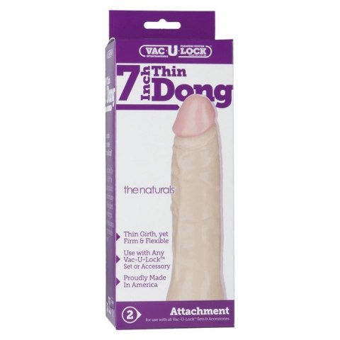 Doc Johnson Model Vac-U-Lock Natural 18cm - Element do systemu uprzęży Doc Johnson Model Vac-U-Lock Natural 18cm - Element do systemu uprzęży
