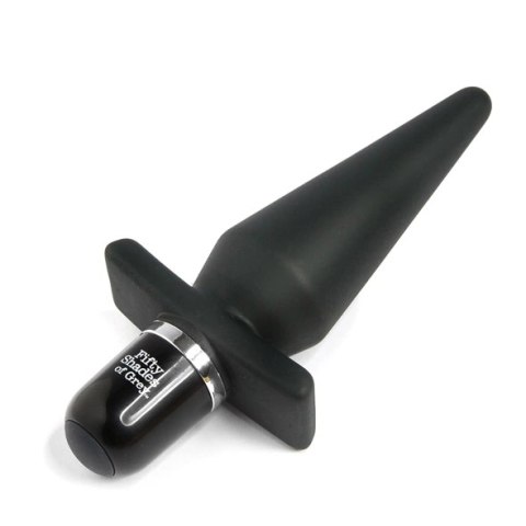Fifty Shades of Grey Delicious Fullness wibrujący korek silikonowy 14cm Fifty Shades of Grey Delicious Fullness wibrujący korek silikonowy 14cm