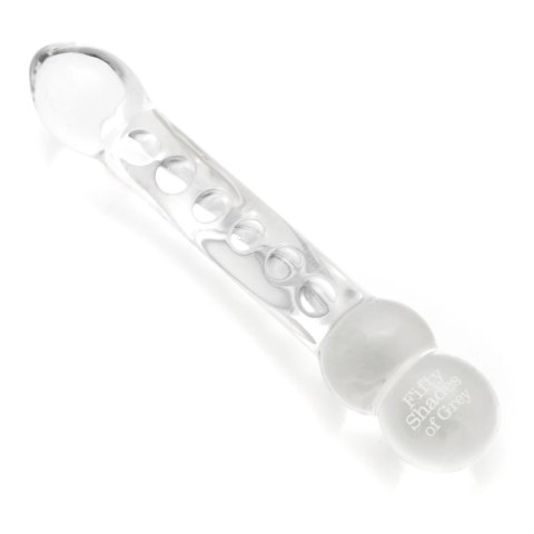 Fifty Shades of Grey Drive Me Crazy szklany model intymny 19,1 cm Fifty Shades of Grey Drive Me Crazy szklany model intymny 19,1 cm
