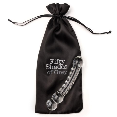 Fifty Shades of Grey Drive Me Crazy szklany model intymny 19,1 cm Fifty Shades of Grey Drive Me Crazy szklany model intymny 19,1 cm