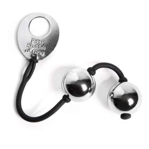 Fifty Shades of Grey Inner Goddess metalowe kulki do ćwiczeń Kegla 21,6 cm Fifty Shades of Grey Inner Goddess metalowe kulki do ćwiczeń Kegla 21,6 cm