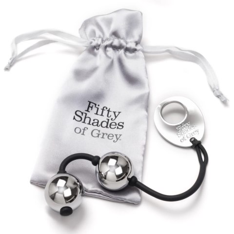 Fifty Shades of Grey Inner Goddess metalowe kulki do ćwiczeń Kegla 21,6 cm Fifty Shades of Grey Inner Goddess metalowe kulki do ćwiczeń Kegla 21,6 cm