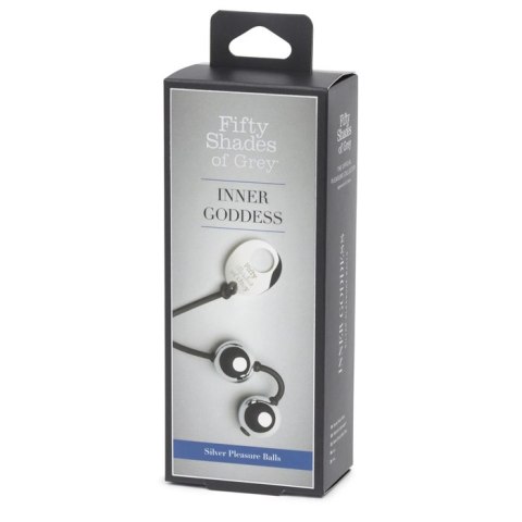 Fifty Shades of Grey Inner Goddess metalowe kulki do ćwiczeń Kegla 21,6 cm Fifty Shades of Grey Inner Goddess metalowe kulki do ćwiczeń Kegla 21,6 cm