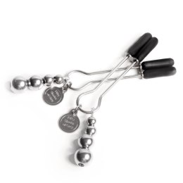 Fifty Shades of Grey The Pinch - zaciski regulowane z metalowym wykończeniem 8,3 cm