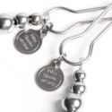 Fifty Shades of Grey The Pinch - zaciski regulowane z metalowym wykończeniem 8,3 cm