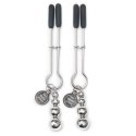 Fifty Shades of Grey The Pinch - zaciski regulowane z metalowym wykończeniem 8,3 cm