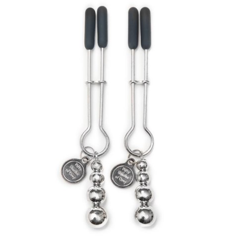 Fifty Shades of Grey The Pinch - zaciski regulowane z metalowym wykończeniem 8,3 cm Fifty Shades of Grey The Pinch - zaciski regulowane z metalowym wykończeniem 8,3 cm