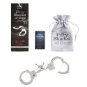 Fifty Shades of Grey You Are Mine kajdanki stalowe z zamkiem 26,7 cm