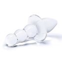 Glas Titus szklana zatyczka anatomiczna, szkło borokrzemowe 11,5 cm