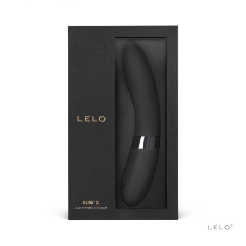 LELO Elise 2 Black - anatomiczny model wielofunkcyjny, wodoodporny LELO Elise 2 Black - anatomiczny model wielofunkcyjny, wodoodporny