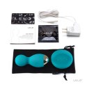LELO Hula Beads Ocean Blue - obrotowe kulki zdalnie sterowane