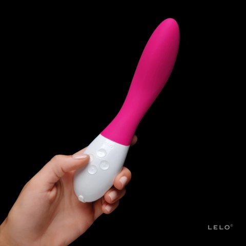 LELO Mona 2 Cerise - wodoodporny model silikonowy, 6 trybow, 20 cm LELO Mona 2 Cerise - wodoodporny model silikonowy, 6 trybow, 20 cm