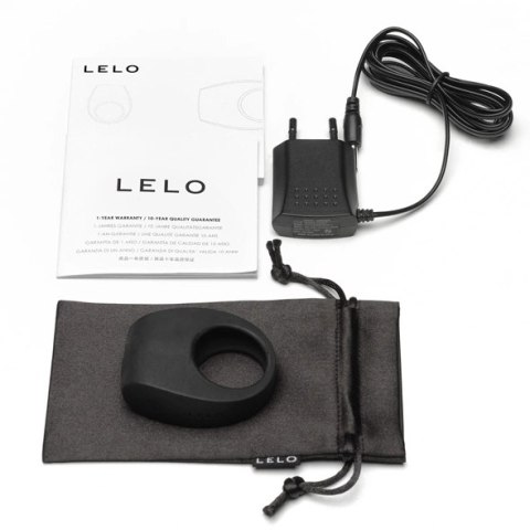 LELO Tor 2 Black - Pierścień wibrujący, wodoodporny, silikonowy LELO Tor 2 Black - Pierścień wibrujący, wodoodporny, silikonowy