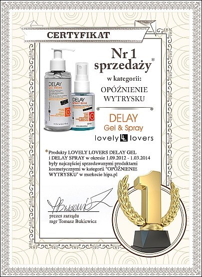 Lovely Lovers Delay Gel 150ml - żel intymny z guaraną i kofeiną Lovely Lovers Delay Gel 150ml - żel intymny z guaraną i kofeiną