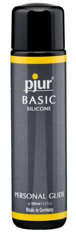 Pjur Basic Silicone 100 ml - silikonowy środek nawilżający skorę