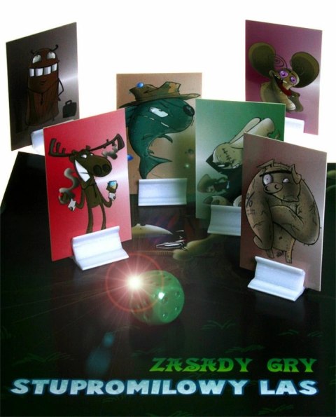 Stupromilowy Las Gra Imprezowa PL - Humor, Karty, Plansza Stupromilowy Las Gra Imprezowa PL - Humor, Karty, Plansza