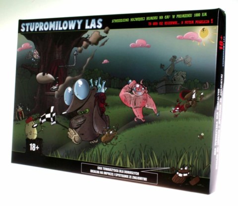 Stupromilowy Las Gra Imprezowa PL - Humor, Karty, Plansza Stupromilowy Las Gra Imprezowa PL - Humor, Karty, Plansza
