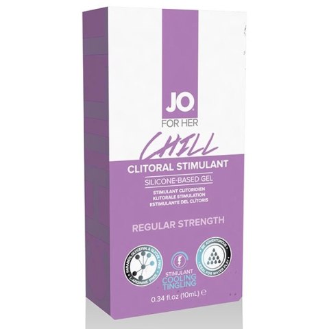 System JO Chill żel stymulujący chłodzący dla kobiet 10 ml System JO Chill żel stymulujący chłodzący dla kobiet 10 ml
