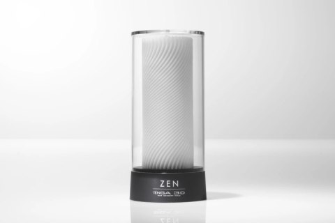 Tenga Sleeve 3D Zen - model z teksturą spiralną, 15,65 cm Tenga Sleeve 3D Zen - model z teksturą spiralną, 15,65 cm