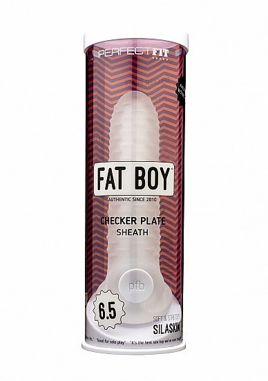 Perfect Fit Fat Boy Checker Box Sheath Clear 6,5" Perfect Fit Fat Boy Checker Box Sheath Clear 6,5"