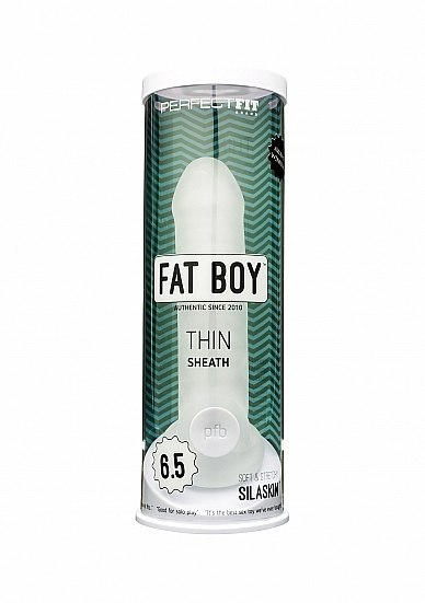 Perfect Fit Fat Boy Thin Clear 6,5" Perfect Fit Fat Boy Thin Clear 6,5"