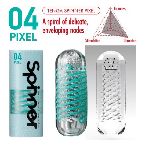 Tenga Spinner Masturbator 04 Pixel Tenga Spinner Masturbator 04 Pixel