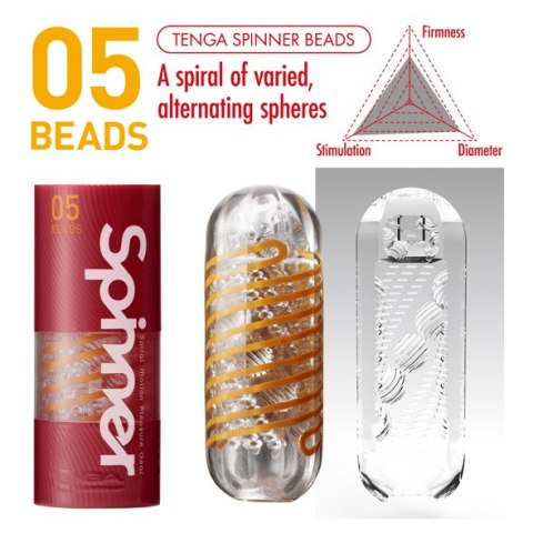 Tenga Spinner Masturbator 05 Beads Tenga Spinner Masturbator 05 Beads