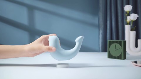 Bezdotykowy stymulator łechtaczki z masażerem punktu Osuga G-Spa Vanilla Bezdotykowy stymulator łechtaczki z masażerem punktu Osuga G-Spa Vanilla