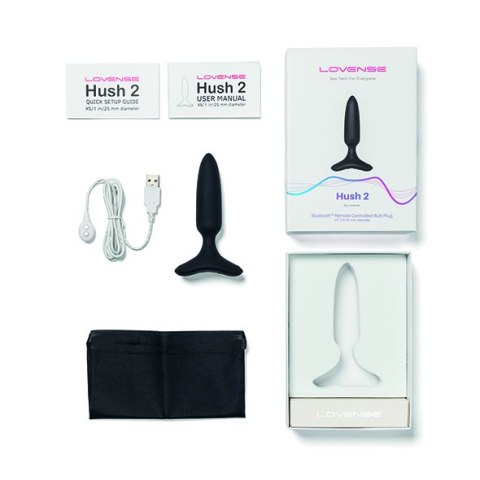 Lovense Hush 2 Butt plug 25mm Lovense Hush 2 Butt plug 25mm