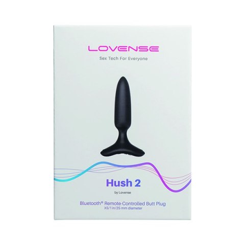 Lovense Hush 2 Butt plug 25mm Lovense Hush 2 Butt plug 25mm
