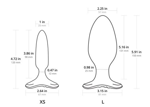 Lovense Hush 2 Butt plug 25mm Lovense Hush 2 Butt plug 25mm