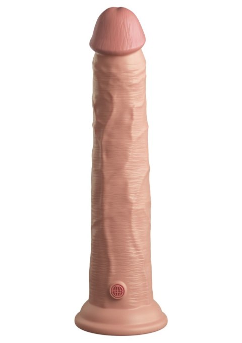 Miękkie silikonowe dildo z twardszym rdzeniem King Cock 10 Inch Dual Density Silicone Cock Light Miękkie silikonowe dildo z twardszym rdzeniem King Cock 10 Inch Dual Density Silicone Cock Light