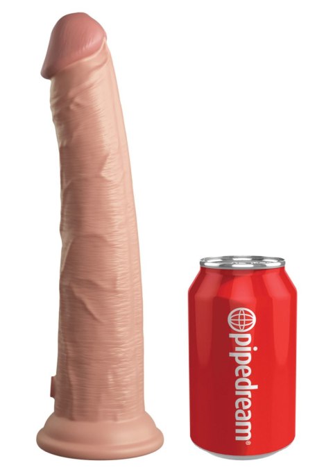Miękkie silikonowe dildo z twardszym rdzeniem King Cock 10 Inch Dual Density Silicone Cock Light Miękkie silikonowe dildo z twardszym rdzeniem King Cock 10 Inch Dual Density Silicone Cock Light