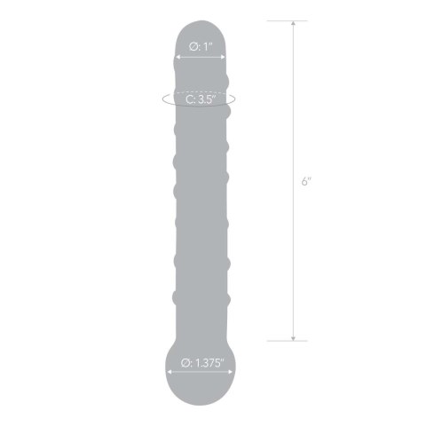 Proste szklane dildo Glas Callisto Clear Glass Dildo Proste szklane dildo Glas Callisto Clear Glass Dildo